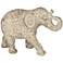 Global Elephant 9" Wide Matte Light Brown Figurine