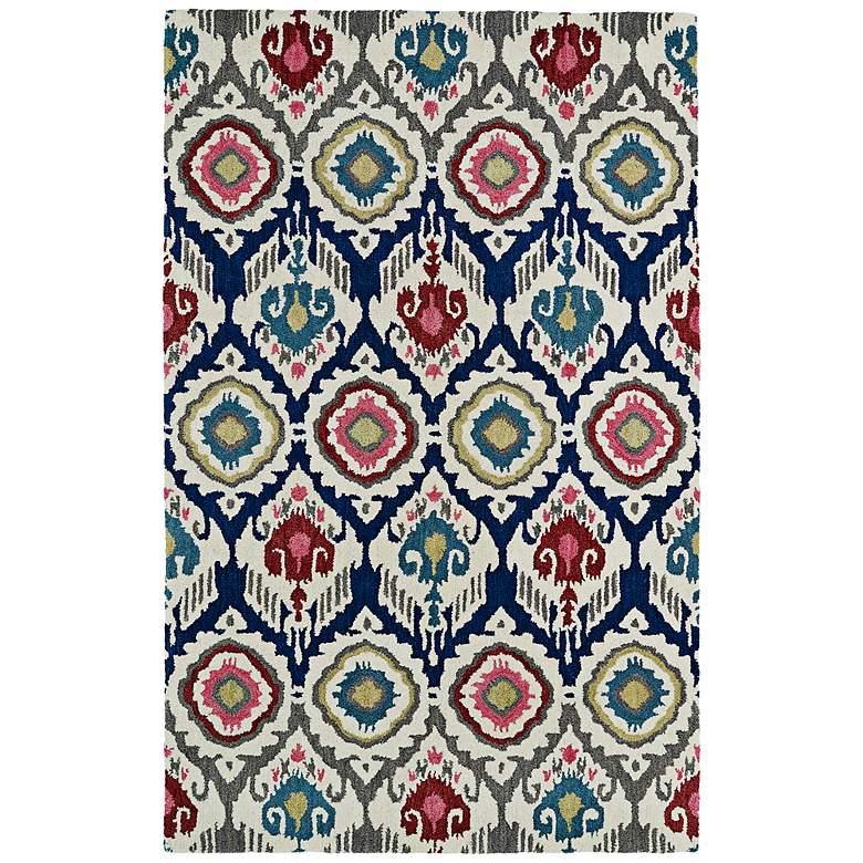 Global Inspirations GLB04-86 5&#39;x7&#39;9&quot; Multi-Color Area Rug