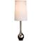 Global Views Bulb Vase 50 1/2" High Modern Nickel Table Lamp