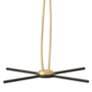 4_Global Views Rimini 74" Satin Brass Metal Leaves Floor Lamp more views