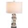 Global Views Stacked Gemstone Crystal 30 1/4" High Modern Table Lamp