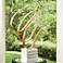 Global Views Swoosh 26 1/2" Marble and Gold Abstract Modern Sculpture
