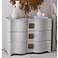 Global Views Toile 40" Wide Belgian Linen Chest of Drawers