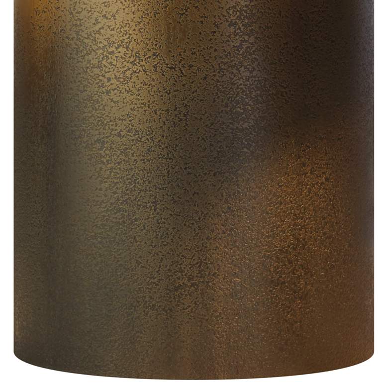 Image 3 Global Views Tortoise 26 1/2 inch Ombre Brass and Zinc Modern Table Lamp more views
