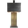 Global Views Tortoise 29" Ombre Brass and Modern Bronze Table Lamp