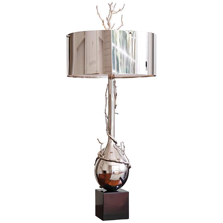Global Views Twig Nickel Lamp Global Views Inner Light Lamp & Reviews