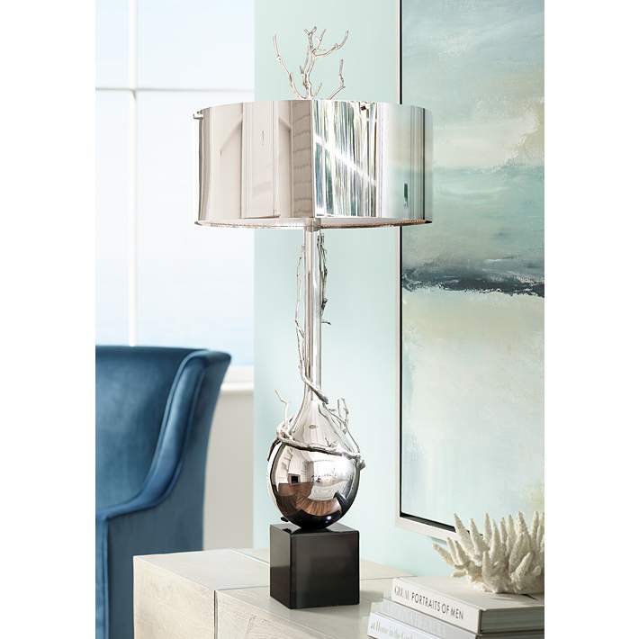 Global Views Twig Nickel Lamp Global Views Inner Light Lamp & Reviews