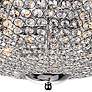 4_Globe 20" Wide Chrome Bowl Ceiling Light more views