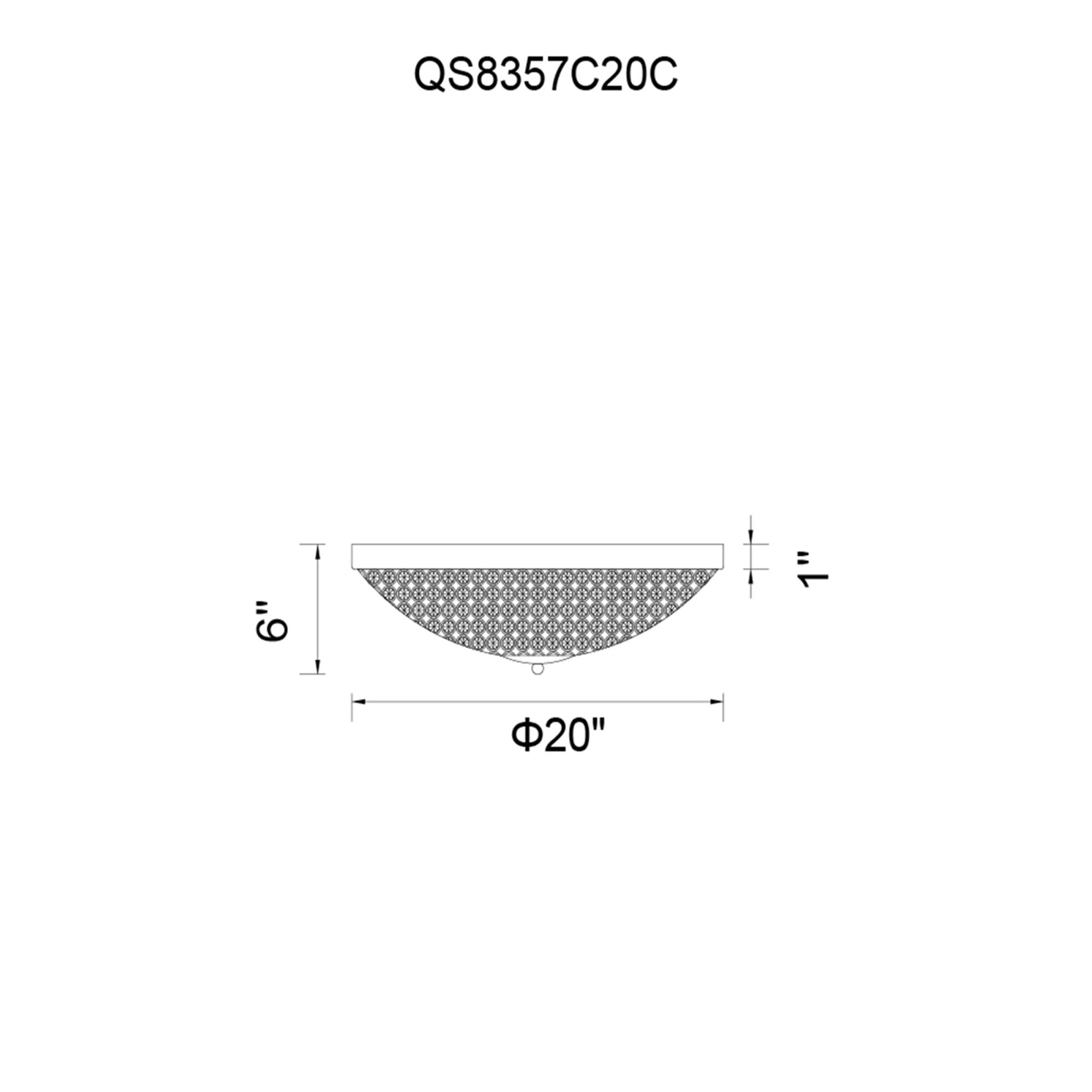 Globe 20" Wide Chrome Bowl Ceiling Light in scene