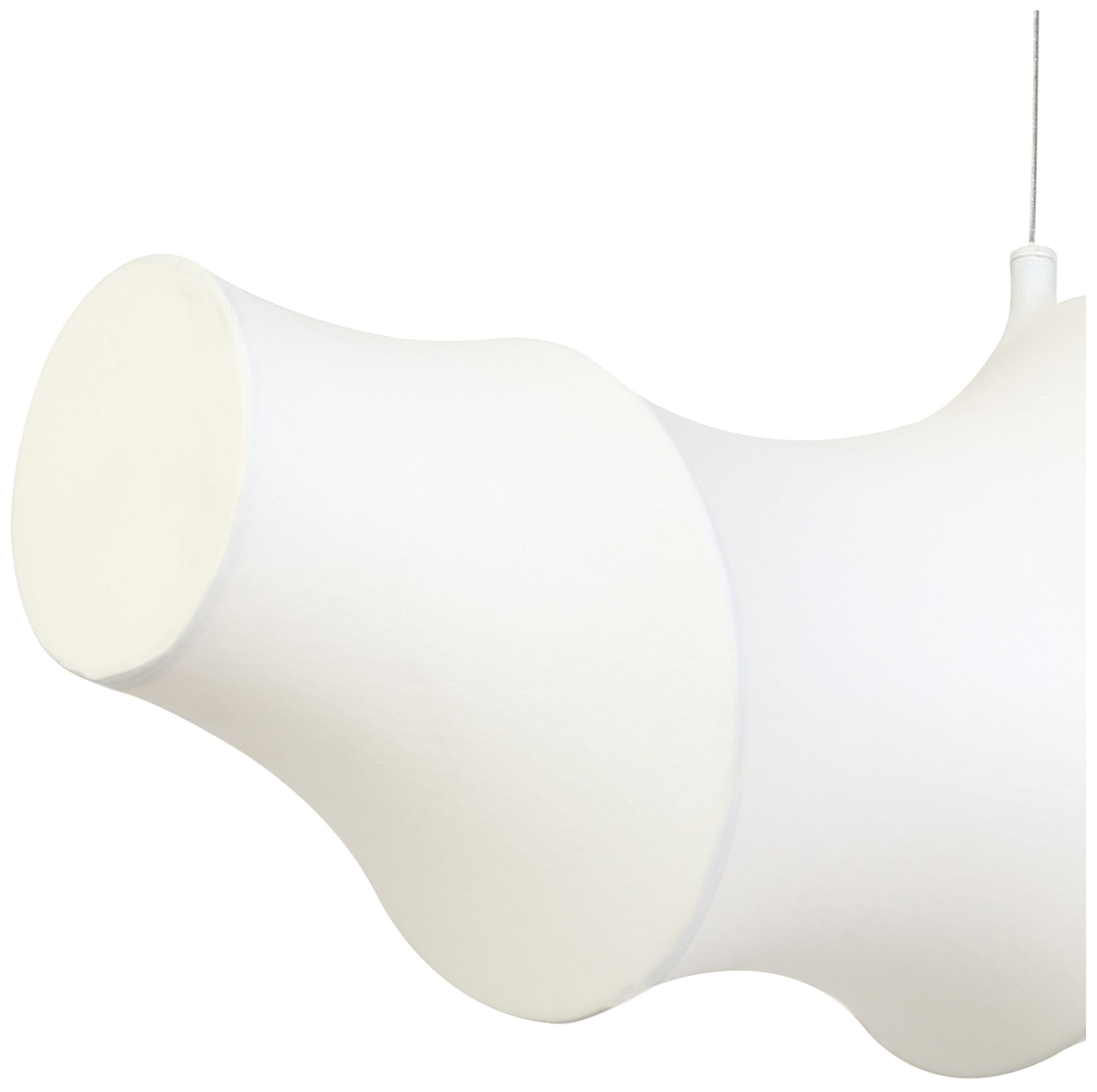 Image 3 Glolin 42.1" Wide White LED Island Chandelier more views