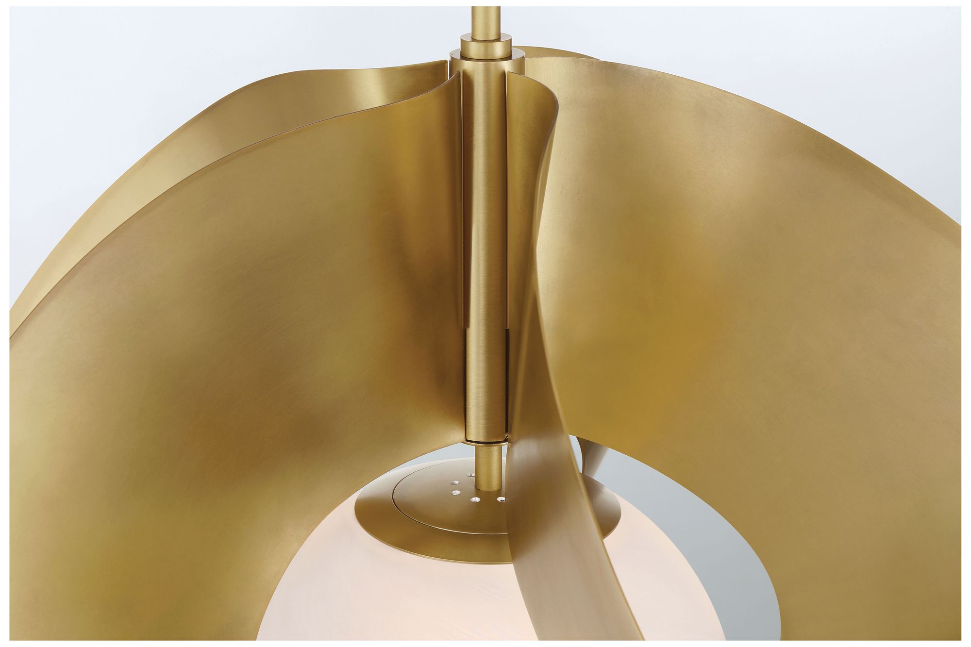 Image 3 Gloria 24" Wide Legacy Brass Geometric Pendant Light more views