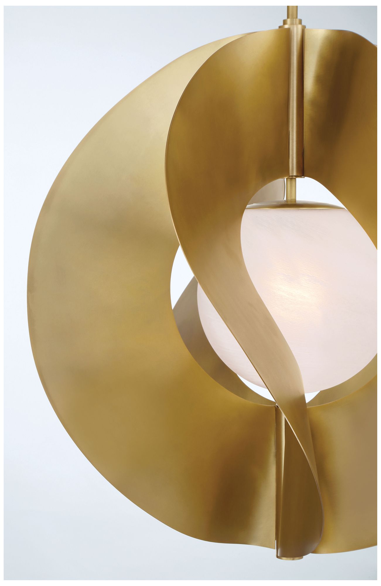 Image 4 Gloria 24" Wide Legacy Brass Geometric Pendant Light more views