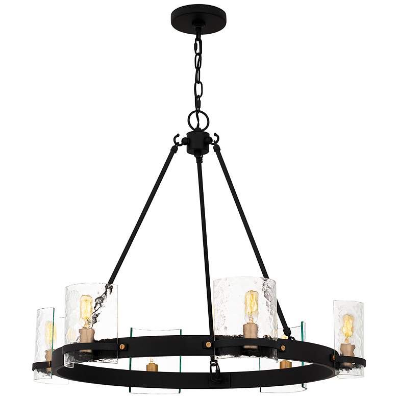 Image 1 Gloucester 6-Light Matte Black Chandelier