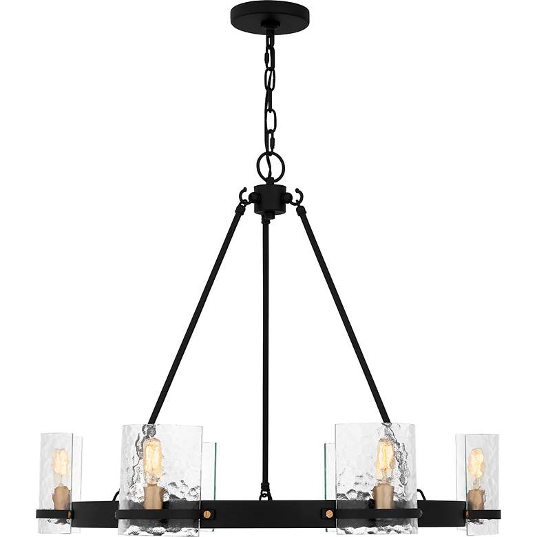 Image 3 Gloucester 6-Light Matte Black Chandelier more views
