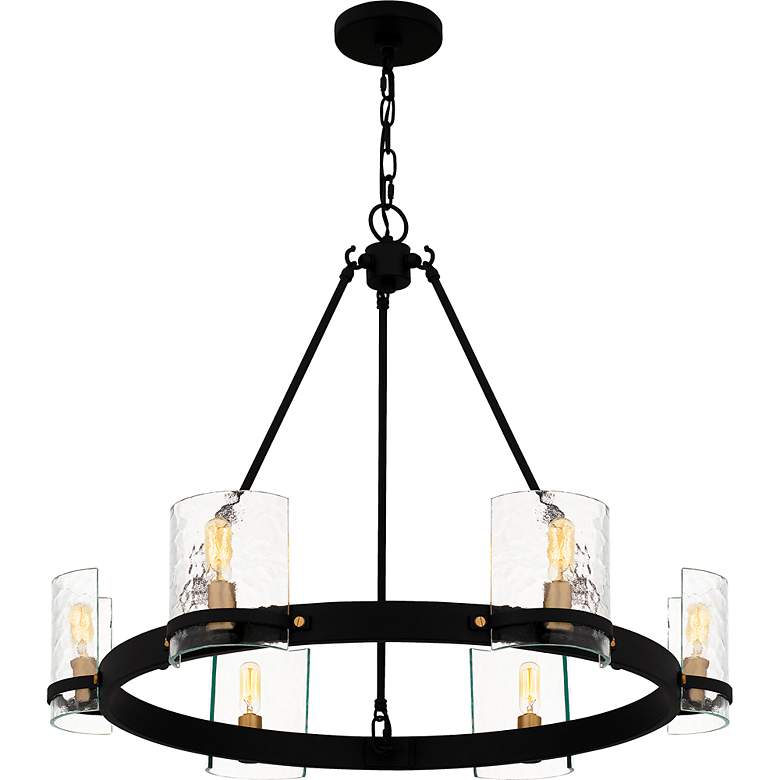 Image 4 Gloucester 6-Light Matte Black Chandelier more views