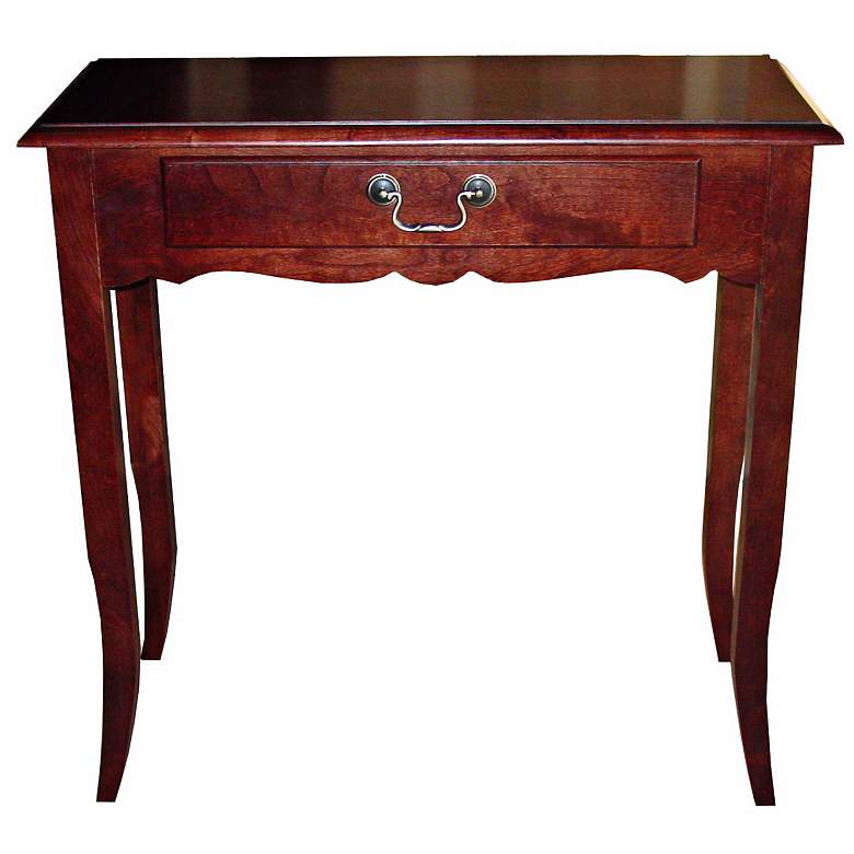 Image 1 Gloucester Small Cherry Finish Solid Wood Table