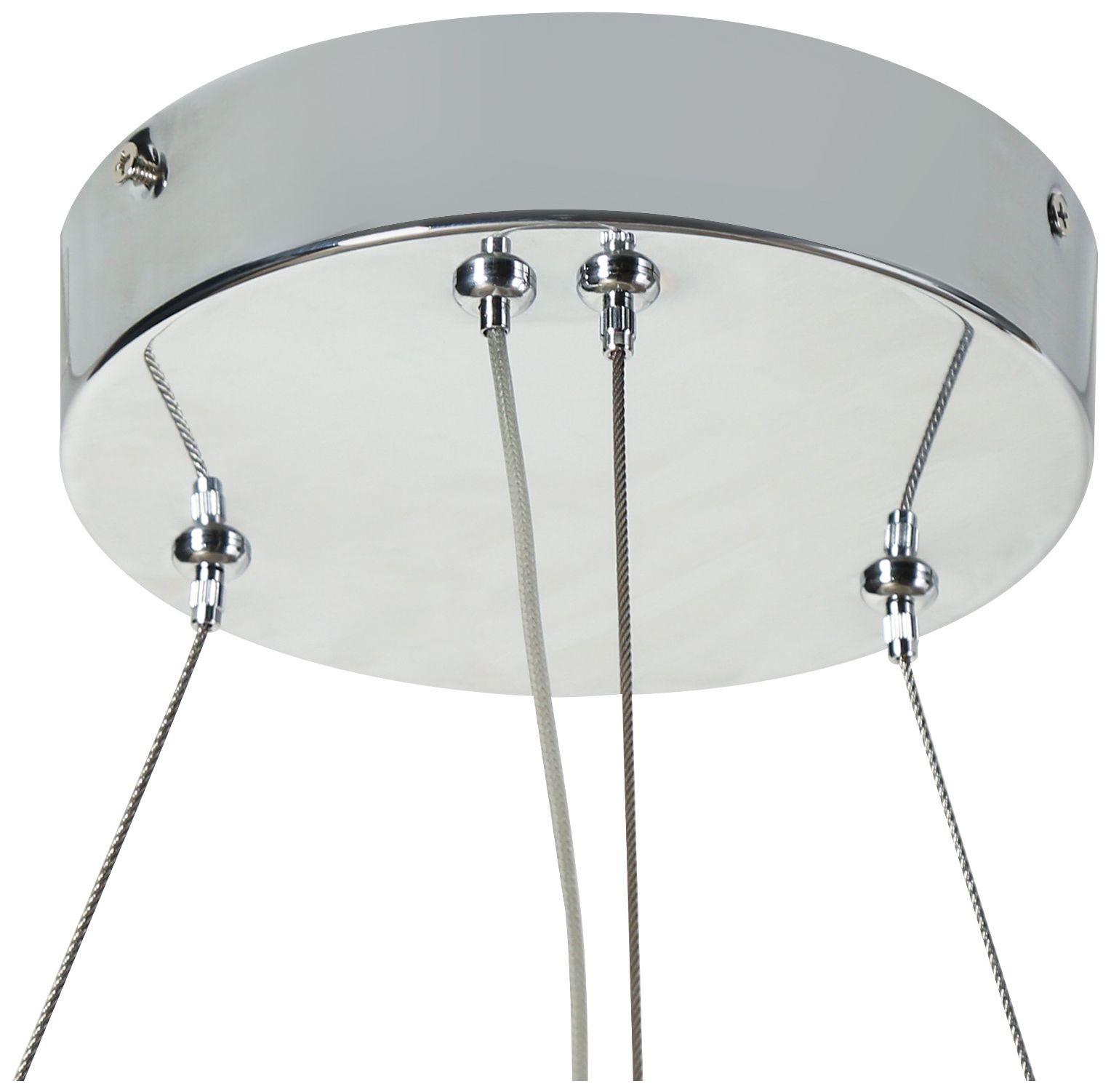 Image 3 Glovia 1-Light LED Resin Ring Chandelier - Made to Order more views