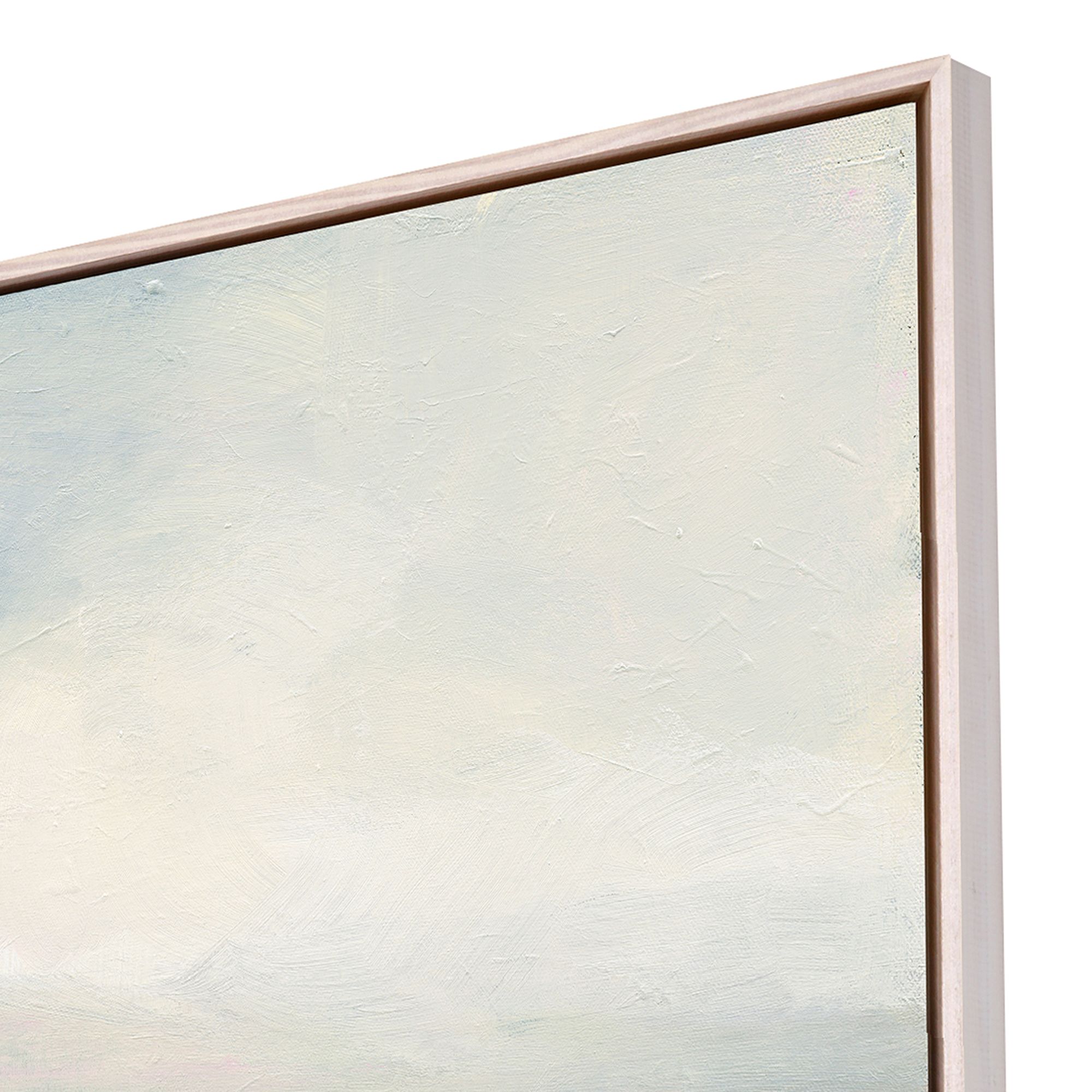 Glowing Valley 41" Square Giclee Framed Canvas Wall Art Image 3