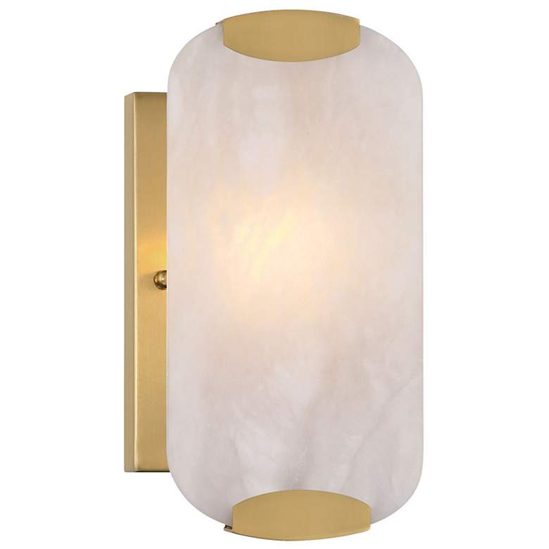 Image 1 Glowstone 10" High Legacy Brass Wall Sconce