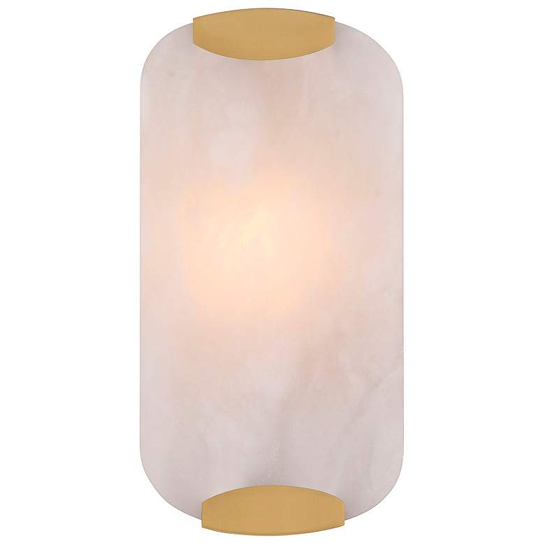 Image 4 Glowstone 10" High Legacy Brass Wall Sconce more views