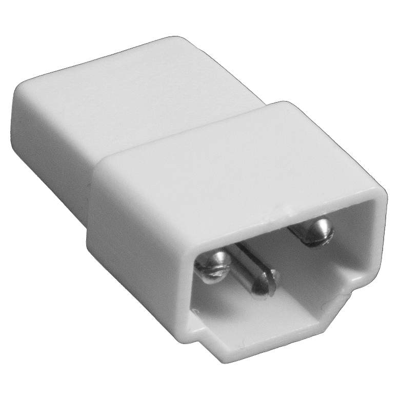 Image 1 GM Lighting White End-to-End Connector