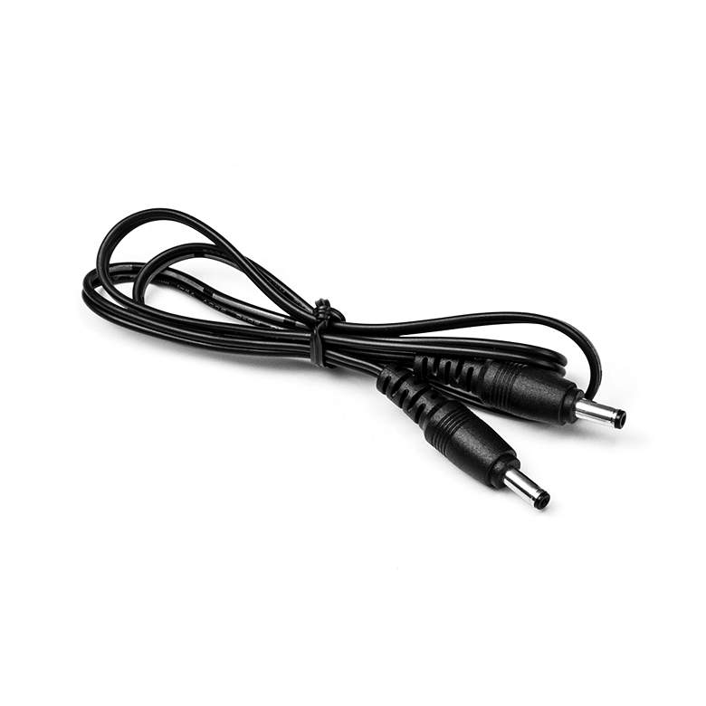 Image 1 GM Lighting12" Black Male to Male Cable Connector
