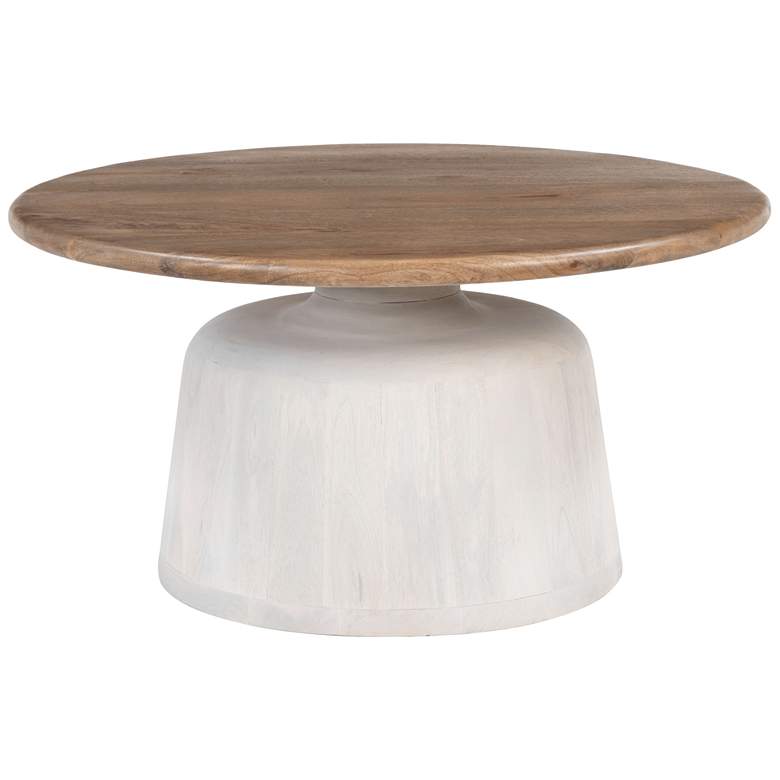 Image 1 Goblet Coffee Table Brown & White