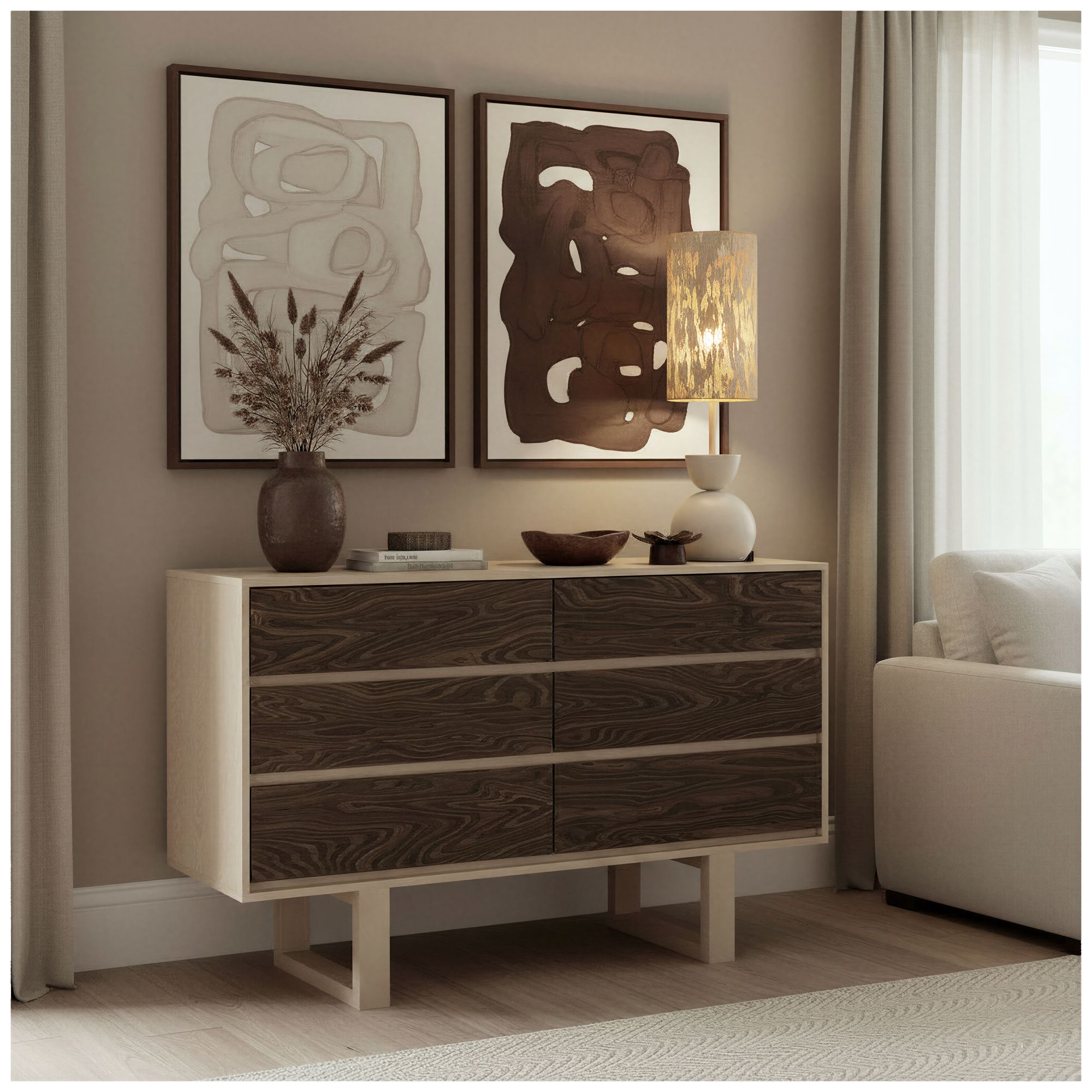 Image 7 Gochi Table Lamp White more views