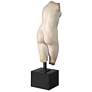 2_Goddess Venus 21 1/2" High Beige and Black Marble Sculpture more views