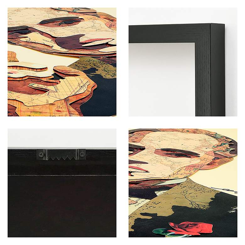 Image 3 Godfather 25" High Dimensional Collage Framed Wall Art more views