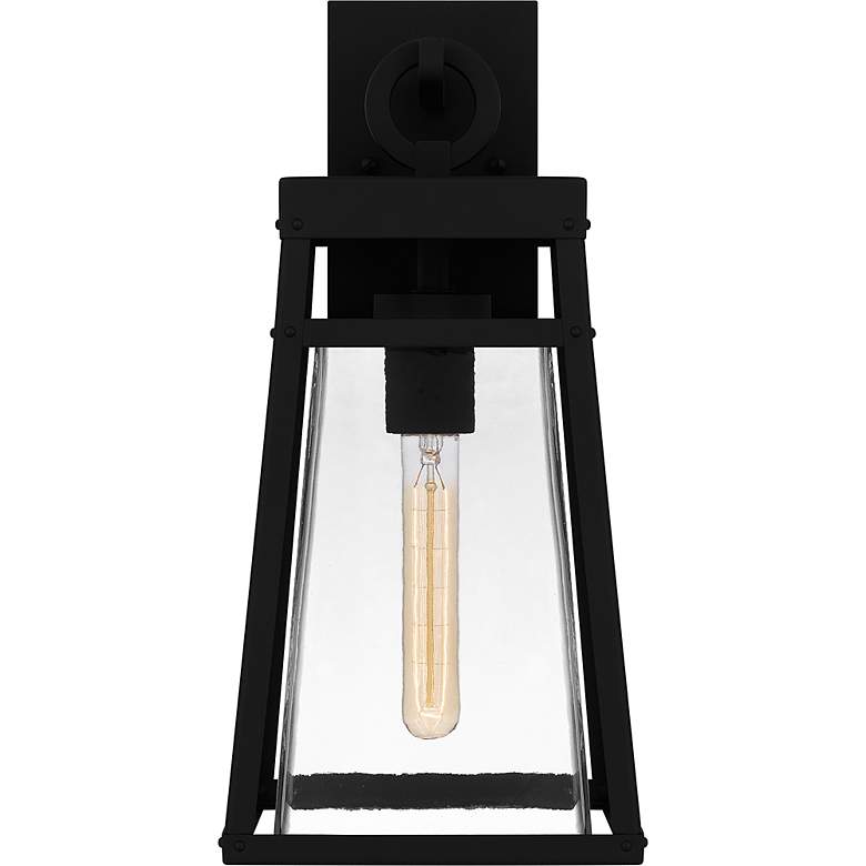 Image 3 Godfrey 1-Light Matte Black Outdoor Wall Lantern more views