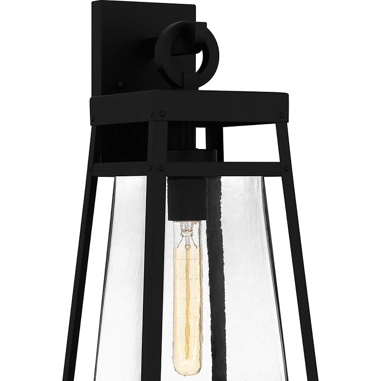 Image 5 Godfrey 1-Light Matte Black Outdoor Wall Lantern more views
