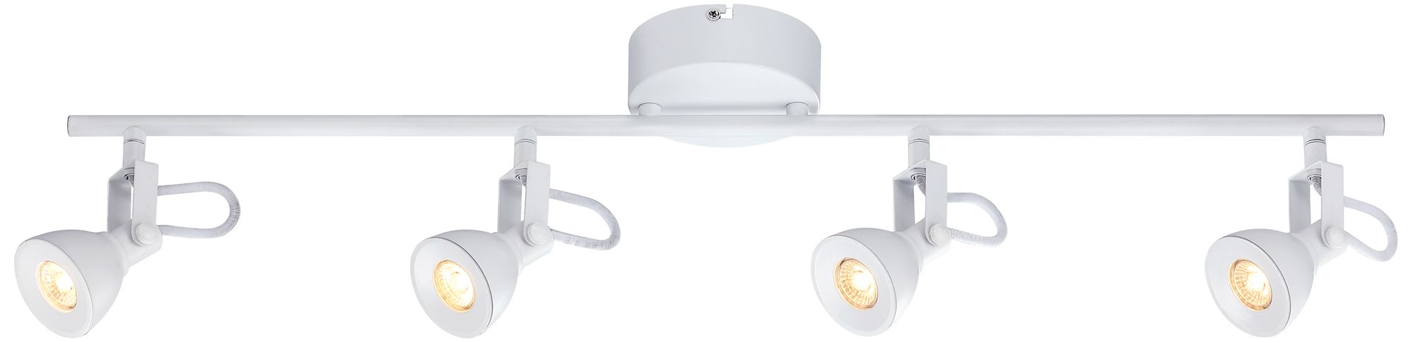Image Godwin LED 31" Wide White 4-Light Track Light for Ceiling or Wall