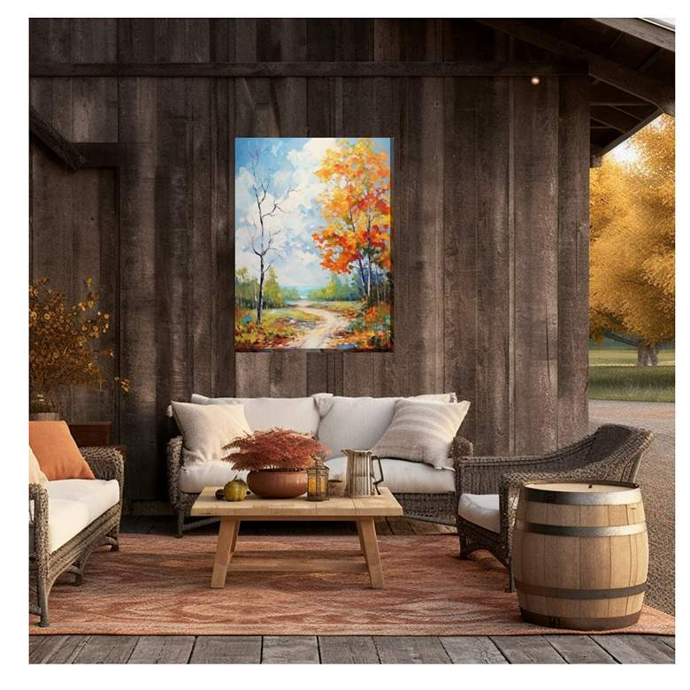 Image 2 Going The Backway Outdoor Canvas Art more views