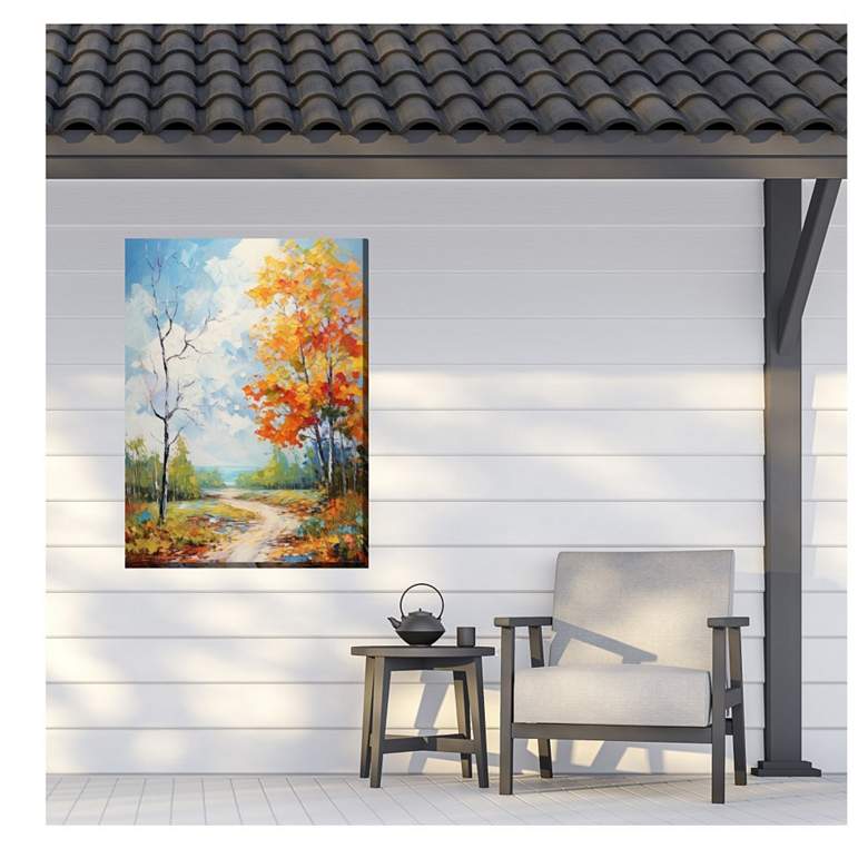 Image 3 Going The Backway Outdoor Canvas Art more views