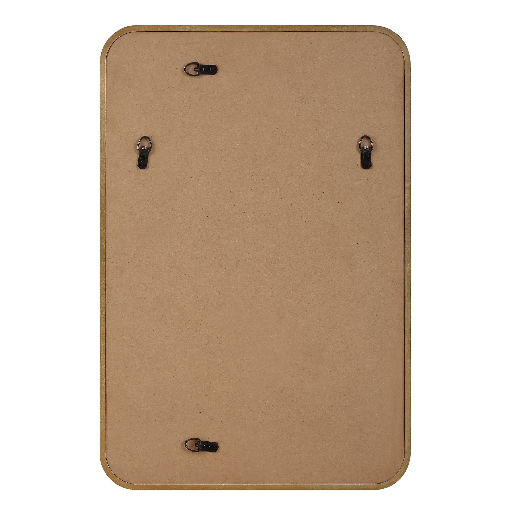 Gold 20" x 30" Concaved Slope Wall Mirror