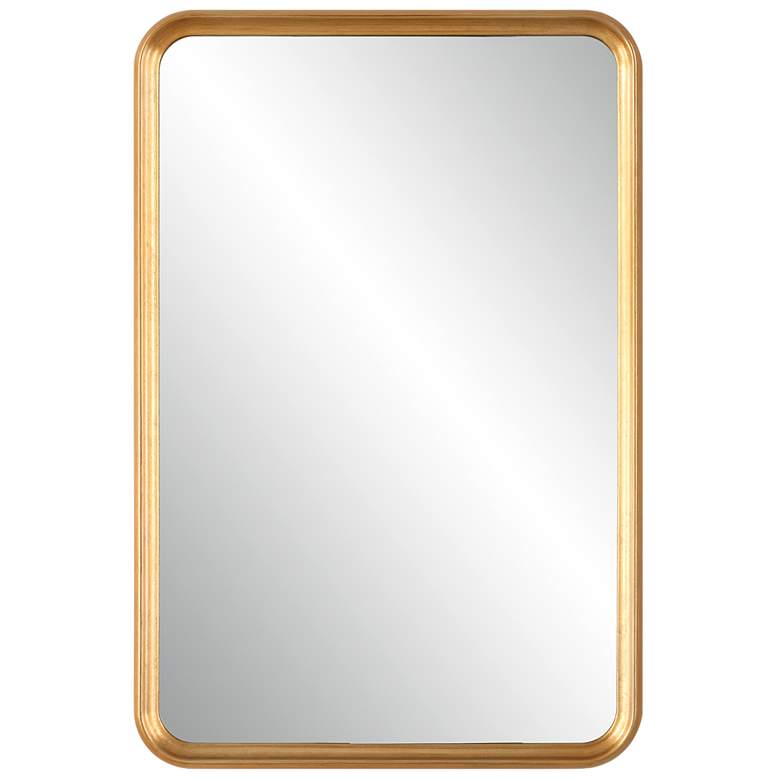 Image 2 Gold 20" x 30" Concaved Slope Wall Mirror
