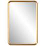 2_Gold 20" x 30" Concaved Slope Wall Mirror