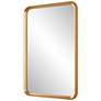 5_Gold 20" x 30" Concaved Slope Wall Mirror more views