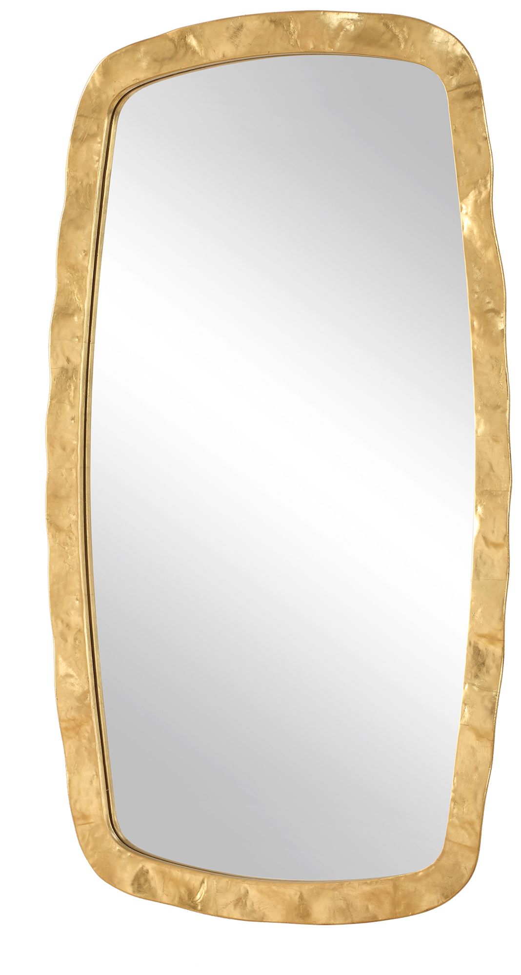 Image 5 Gold 22 1/4" x 38" Flowing Wall Mirror more views