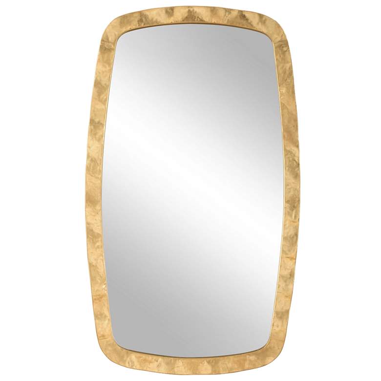 Image 2 Gold 22 1/4" x 38" Flowing Wall Mirror