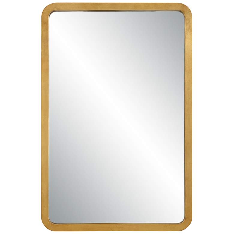 Image 2 Gold 23 3/4" x 36" Rectangular Wall Mirror