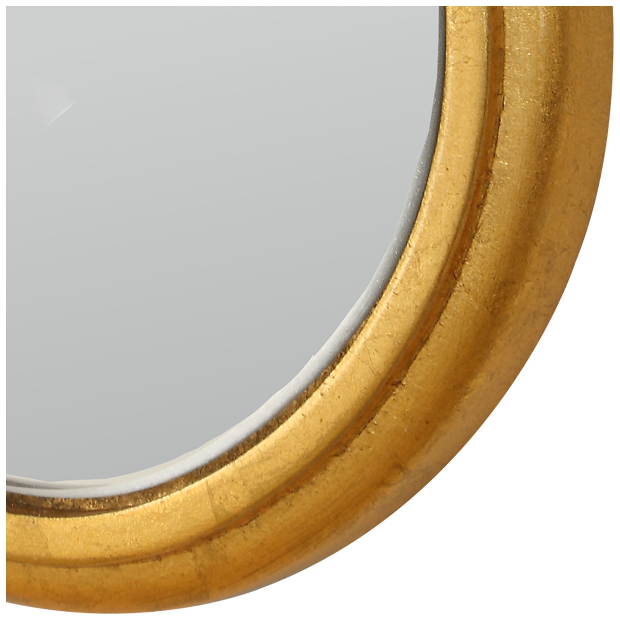 Image 6 Gold 24" x 36" Arch Top Wall Mirror more views