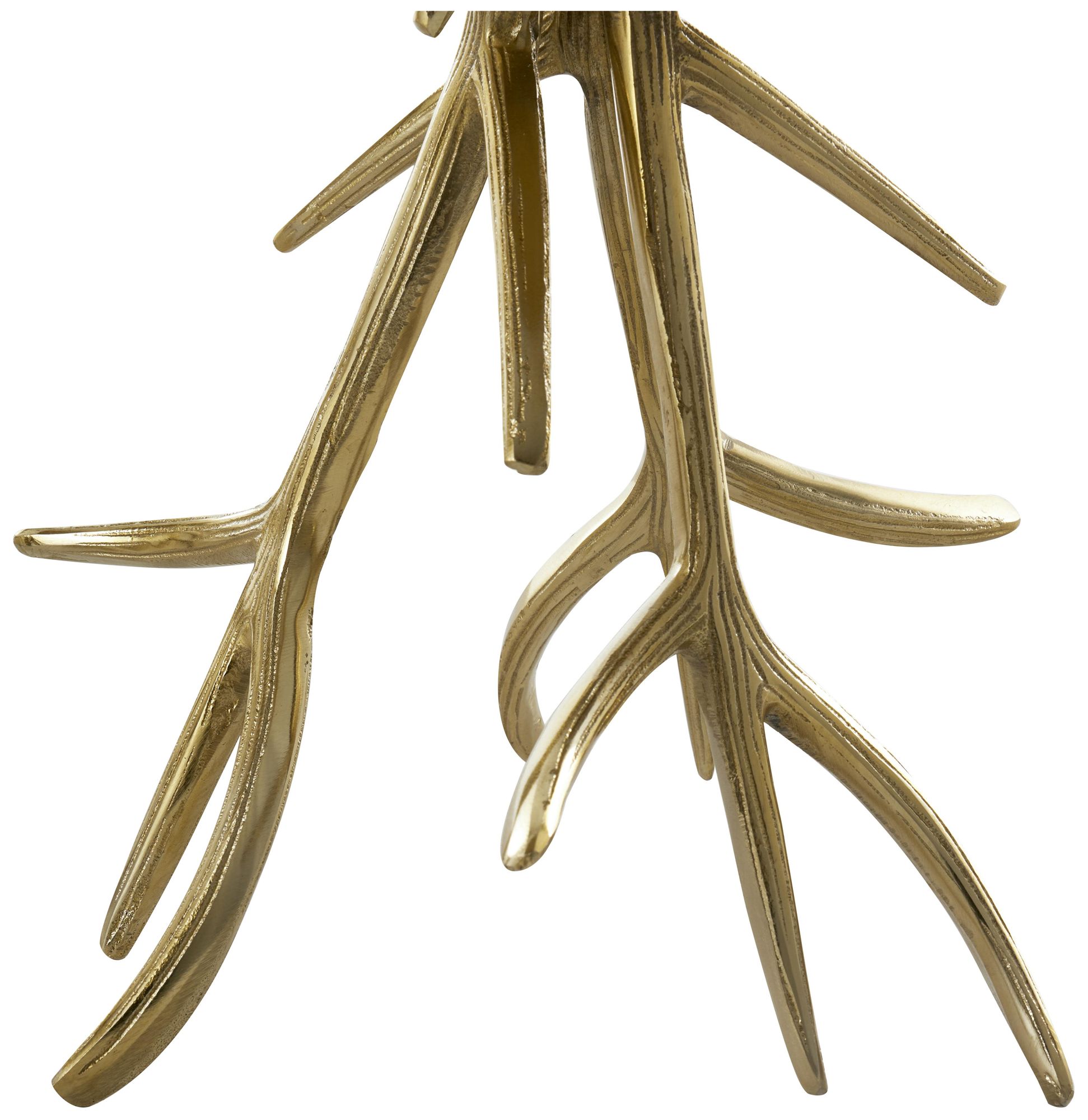 Image 3 Gold Aluminum Metal Contemporary Accent more views