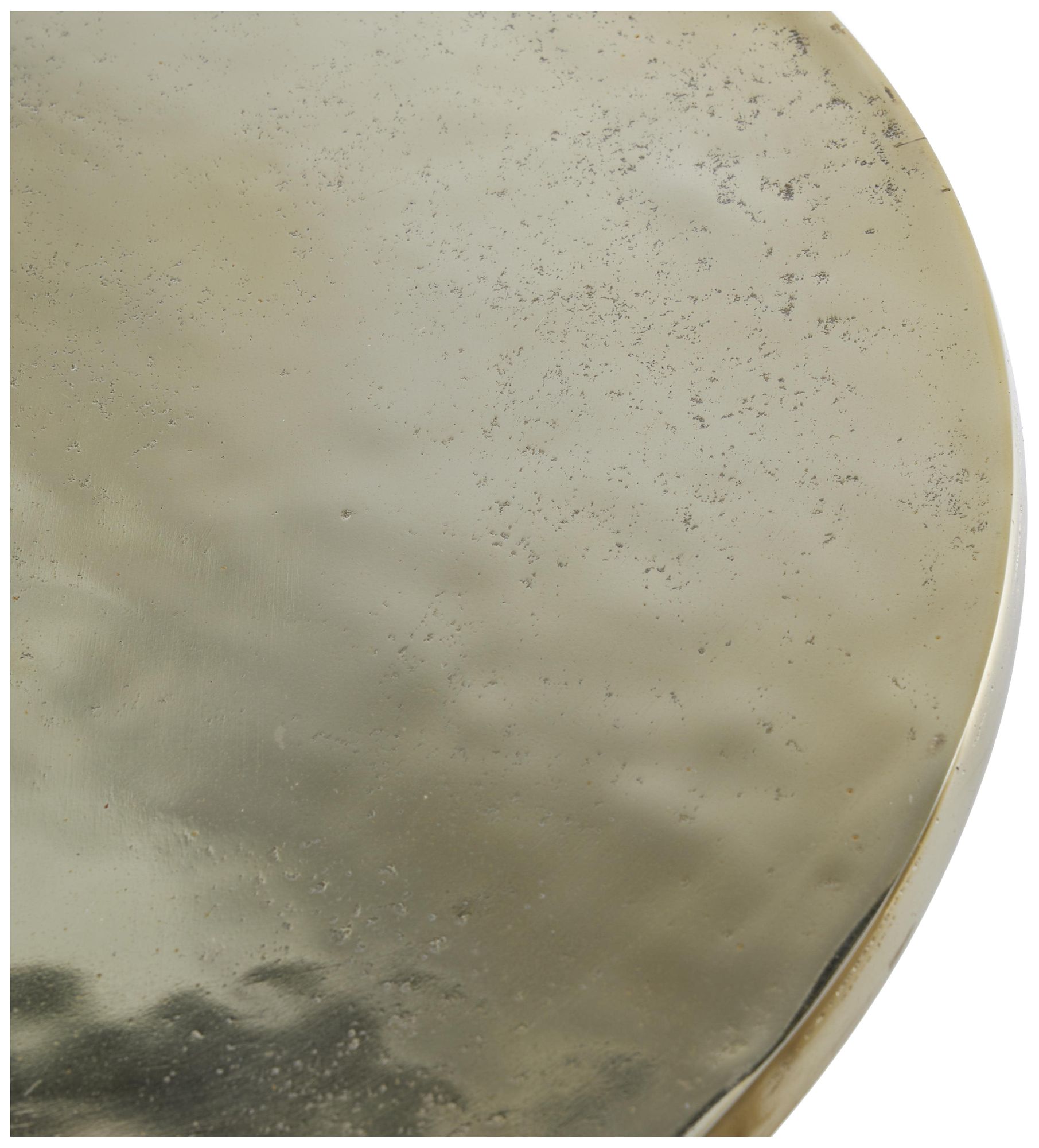 Image 4 Gold Aluminum Metal Contemporary Accent more views