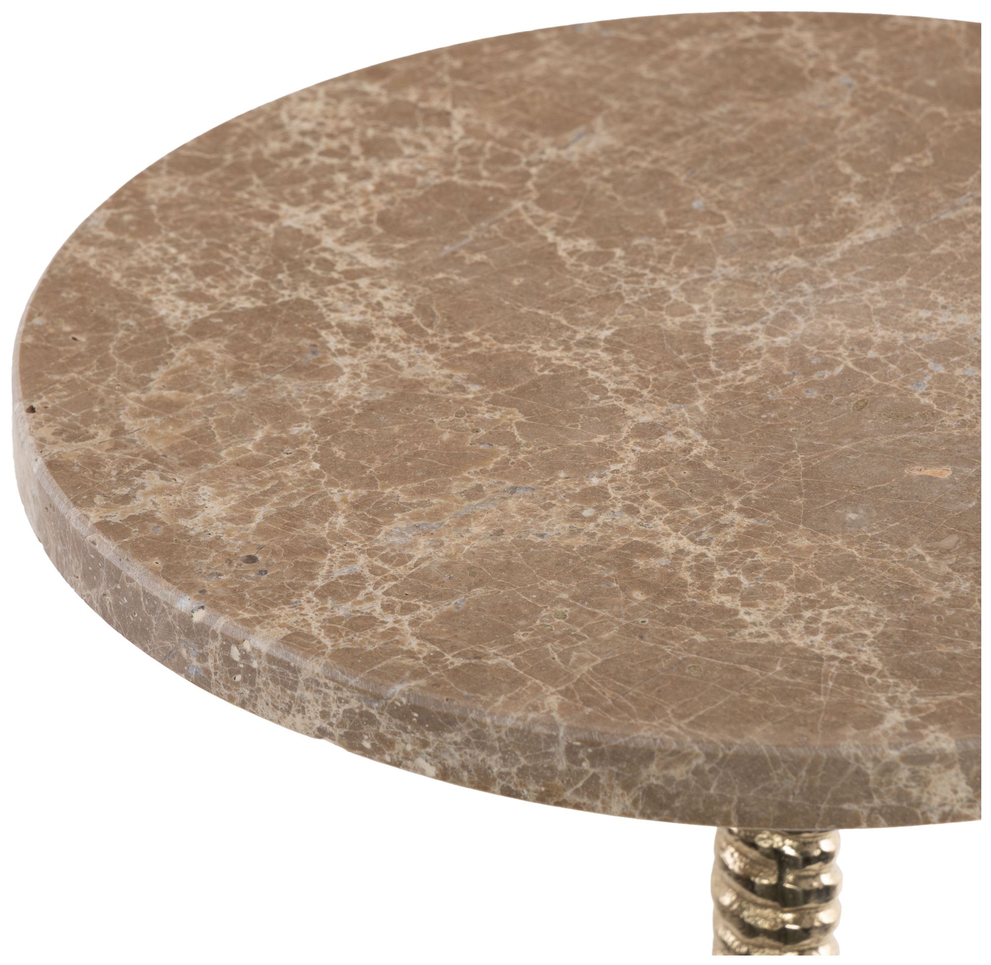 Image 4 Gold Aluminum Metal Contemporary Accent more views