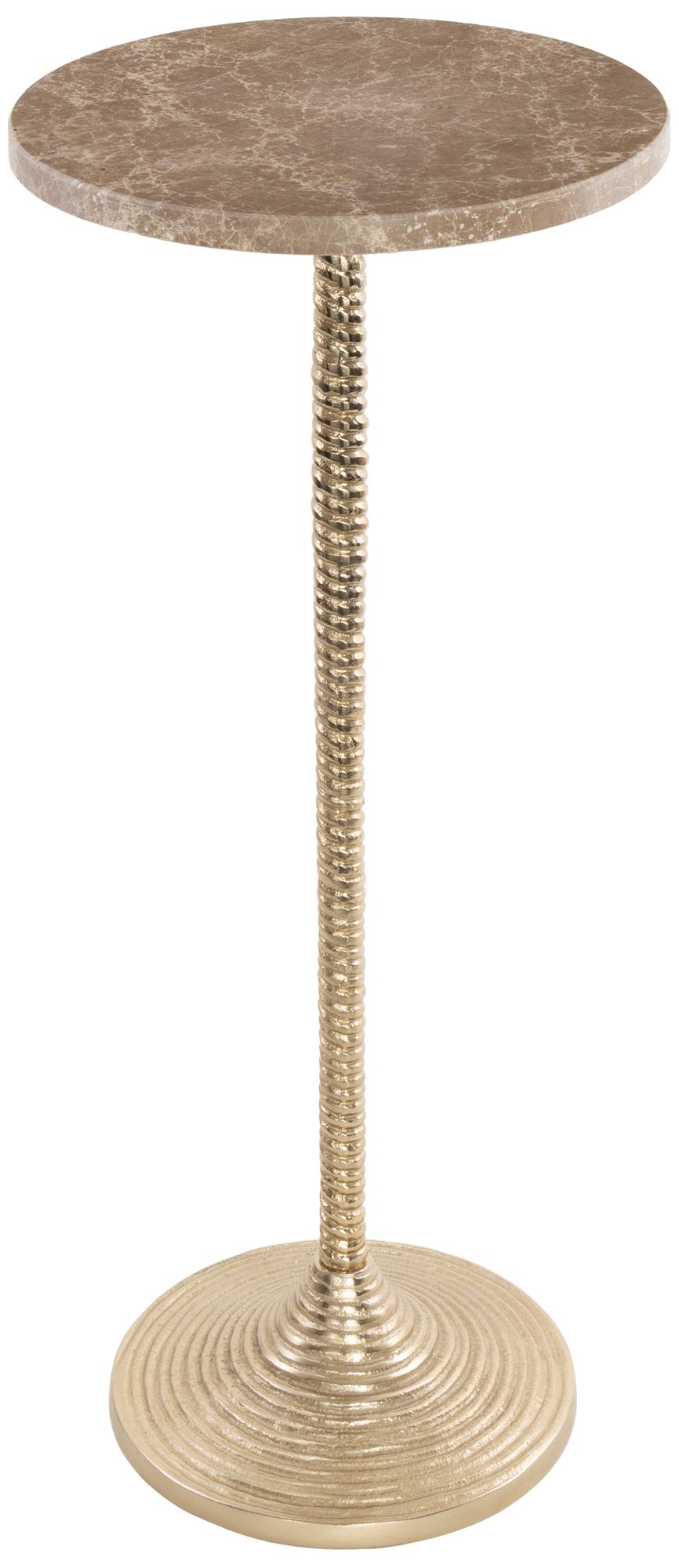 Image 6 Gold Aluminum Metal Contemporary Accent more views