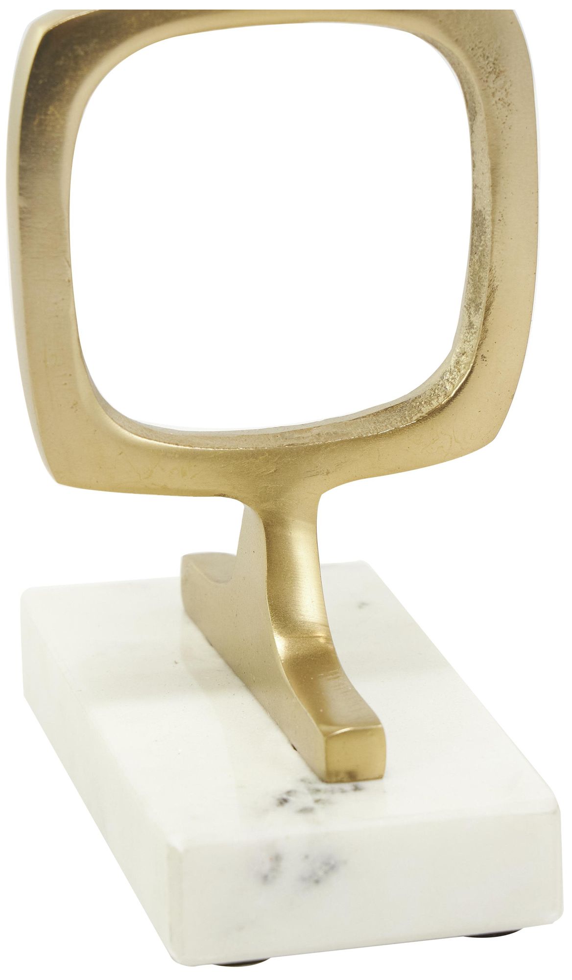 Image 3 Gold Aluminum Metal Contemporary Sculpture, S/2 28", 19"H more views