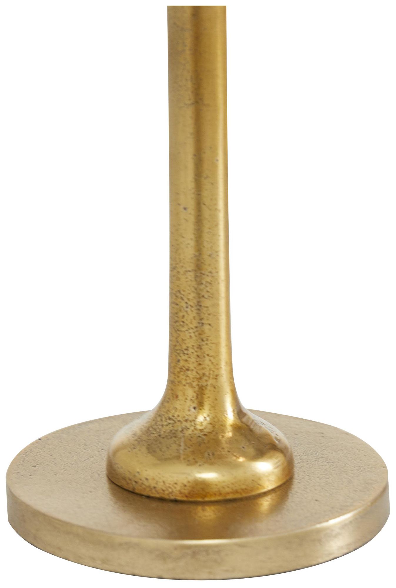 Image 4 Gold Aluminum Metal Glam Candle Holder, more views