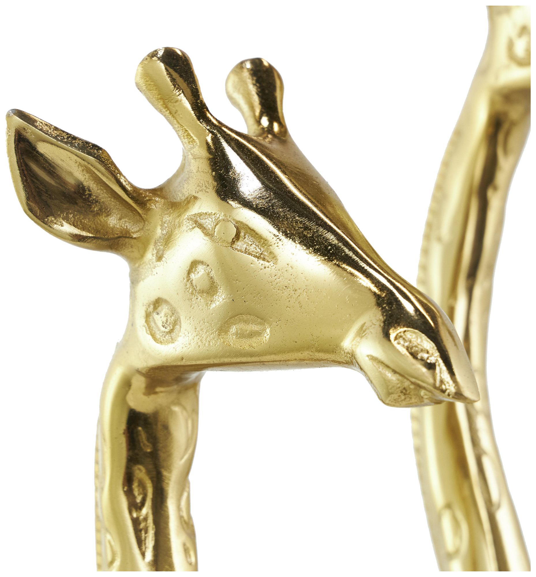 Image 4 Gold Aluminum Metal Glam Sculpture, S/2 28", 24"H more views